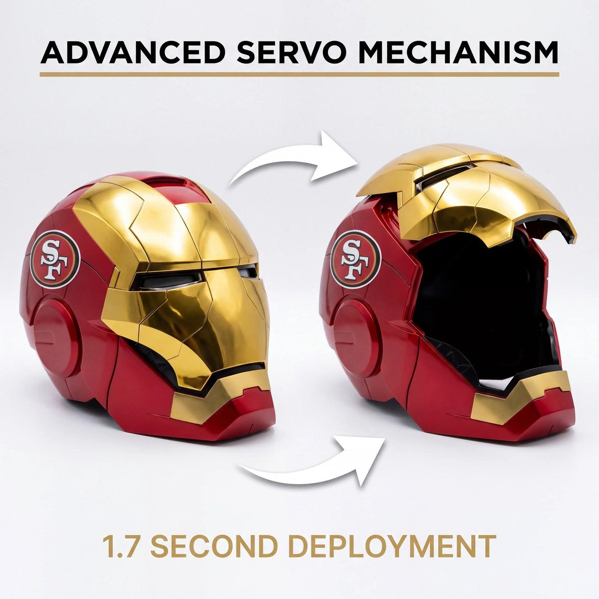 IRON FOOTBALL HELMETS